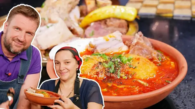 Лучший борщ со свининой