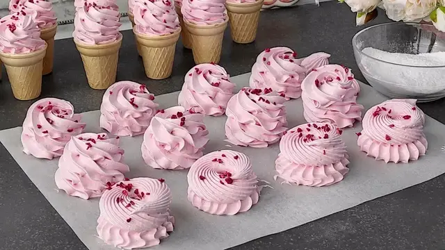 Клюквенный зефир в домашних условиях 
