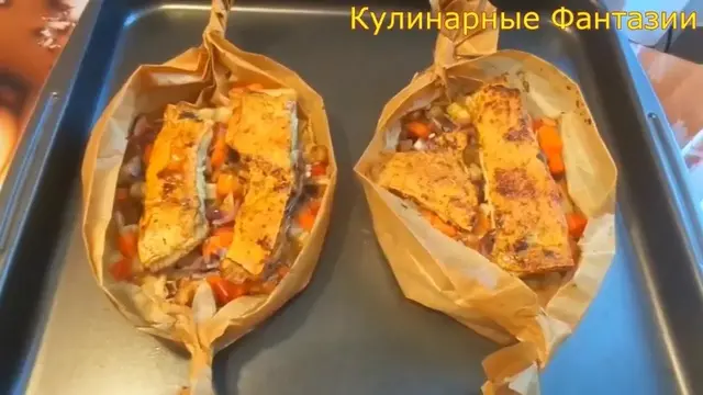 Очень вкусная камбама в лодочках