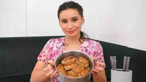 Домашние котлеты с кабачком 