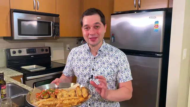 Закуска из помидоров с чесноком и зеленью