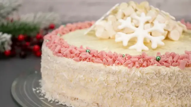 Нереально вкусный новогодний торт Зимнее волшебство
