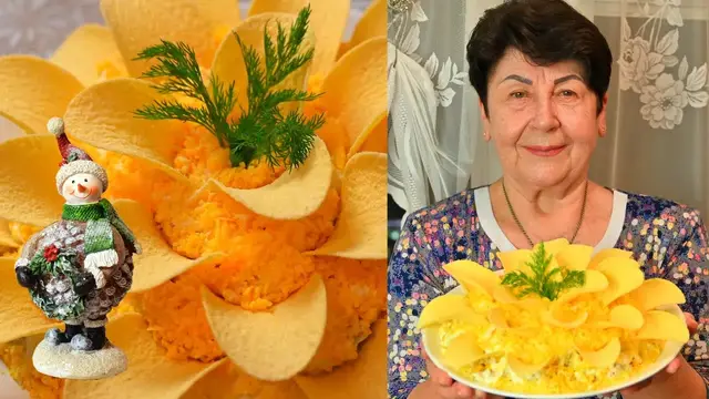 Самый вкусный и лёгкий салат с курицей и шампиньонами 