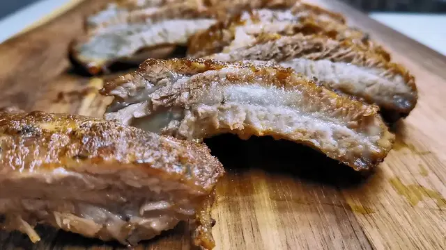 Свиные ребрышки в духовке 