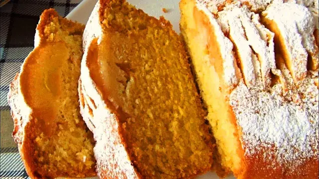 Яблочный кекс к чаю