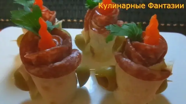 Великолепная закуска на праздничный стол 