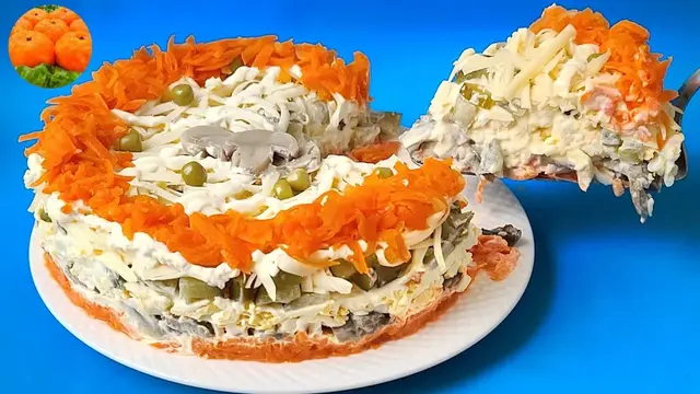 Салат Снежная королева