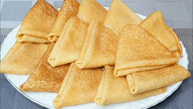 Вкусные блинчики на завтрак 