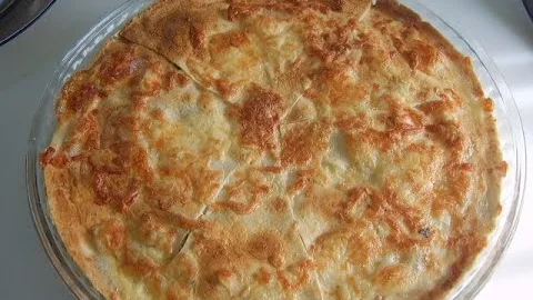 Ленивый пирог с печенью