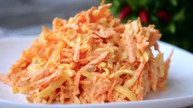 Салат Минутка из двух продуктов