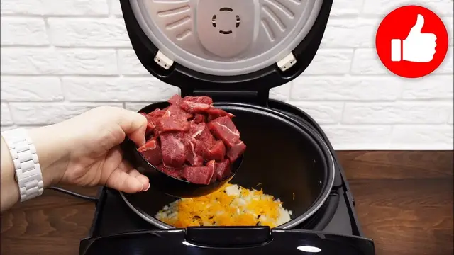 Гречка с мясом говядины в мультиварке