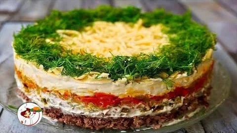 Печёночный салат 