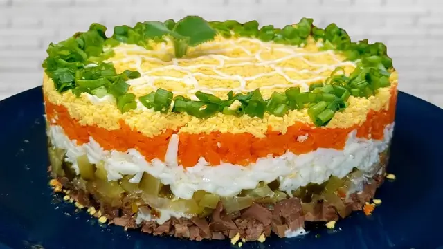Нежный и очень вкусный салат