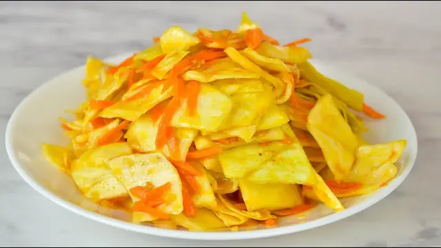 Капуста по-корейски с морковью за 2 часа
