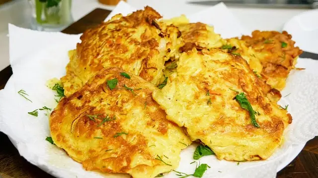 Простые оригинальные капустные котлеты