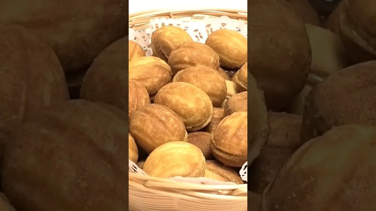 Орешки со сгущёнкой