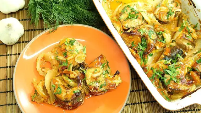 Нежнейшая скумбрия в духовке
