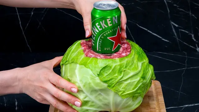 Мясо в капусте