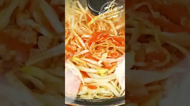 Вкусные ленивые голубцы