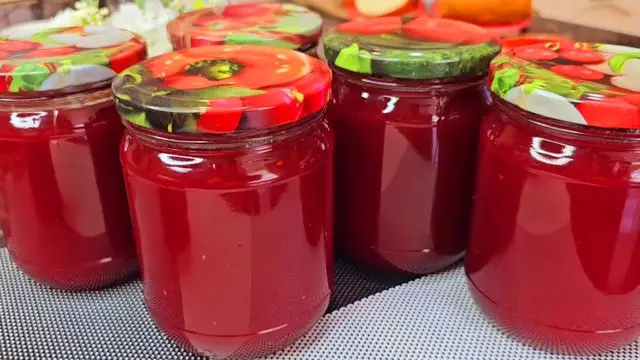 Вкусный малиновый джем