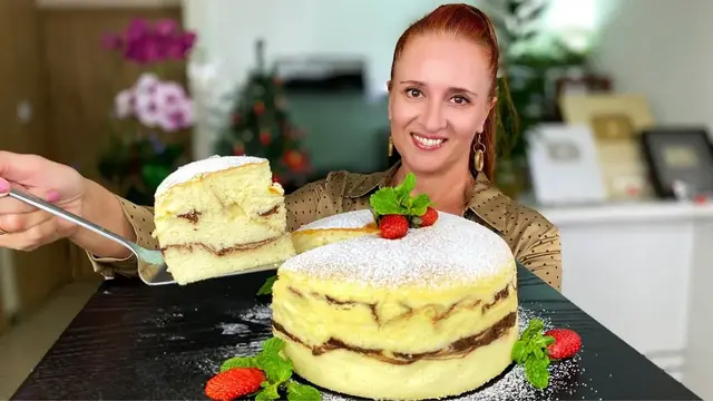 Воздушная творожная запеканка «Березка»
