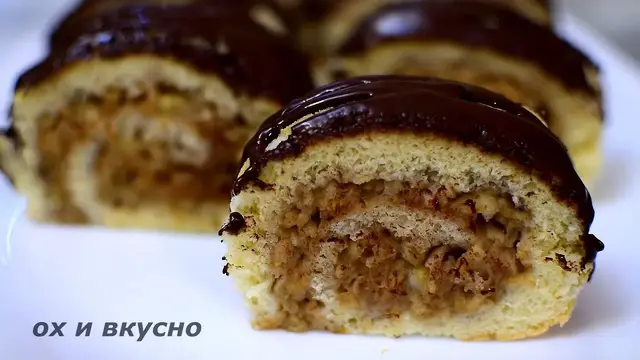 Вкусный бисквитный рулет без заморочек
