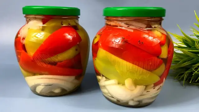 Маринованный болгарский перец на зиму
