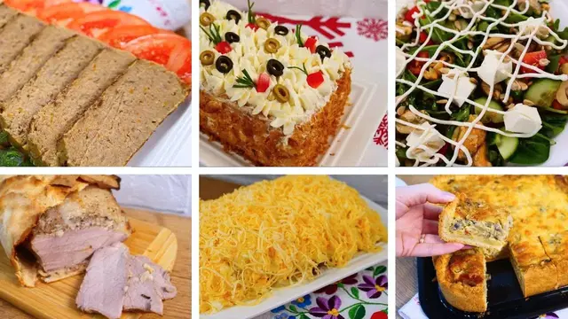 Самые вкусные, простые и красивые блюда на новогодний стол