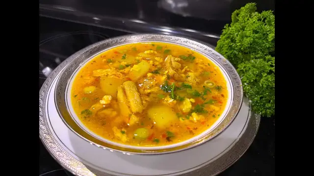 Куриный суп по-домашнему