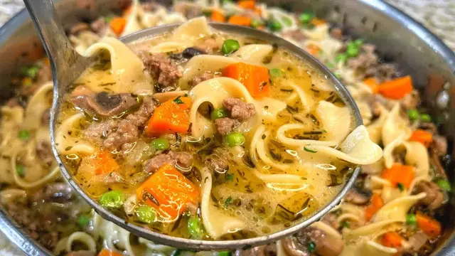 Макароны с мясом на ужин