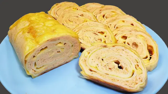 Вкусная закуска на ужин обед или праздник