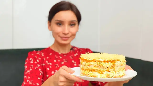 Лёгкий французский салат 