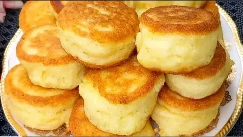 Простые пышные оладьи