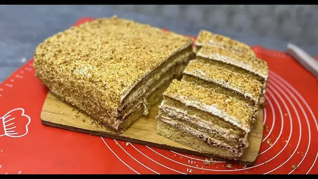 Нежный лёгкий вкусный торт