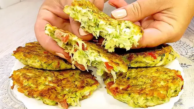 Простой и вкусный завтрак из кабачков