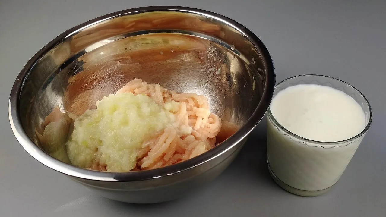 Куриные оладьи
