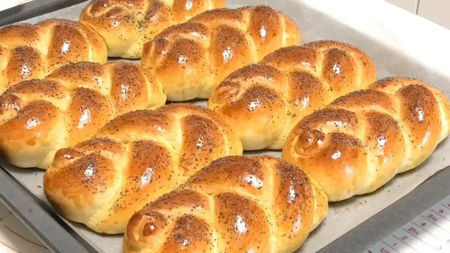 Пышное дрожжевые булочки