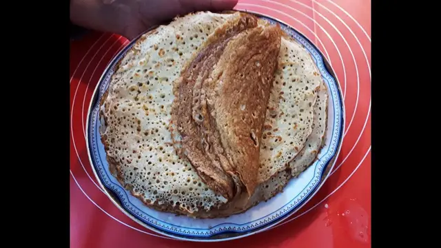 Блинчики с мясом на кефире 