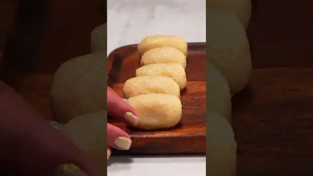 Десерт из сгущенного молока и кокосовой стружки