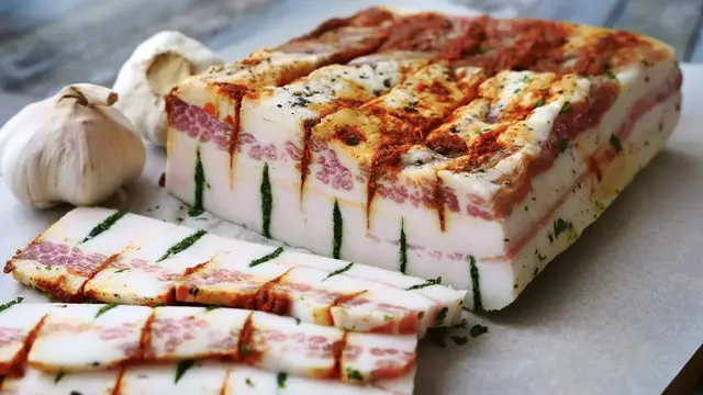Фаршированное сало