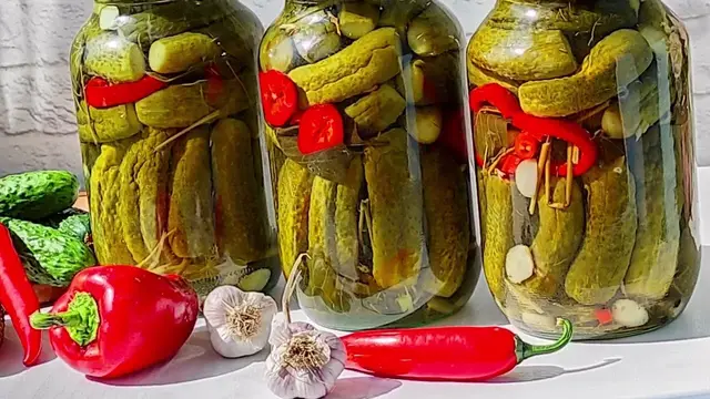 Маринованные огурцы на зиму