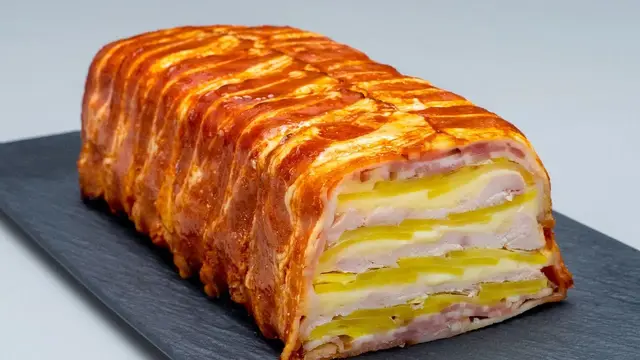 Вкусная запеканка из курицы и картошки