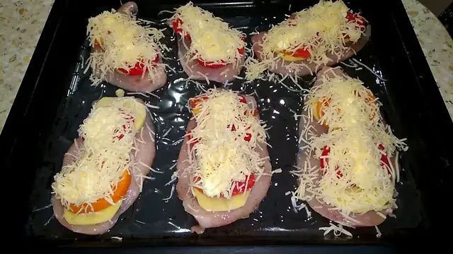 Куриная грудка по-французски
