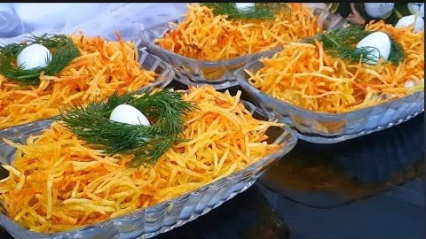 Салат с куриной грудкой на праздничный стол