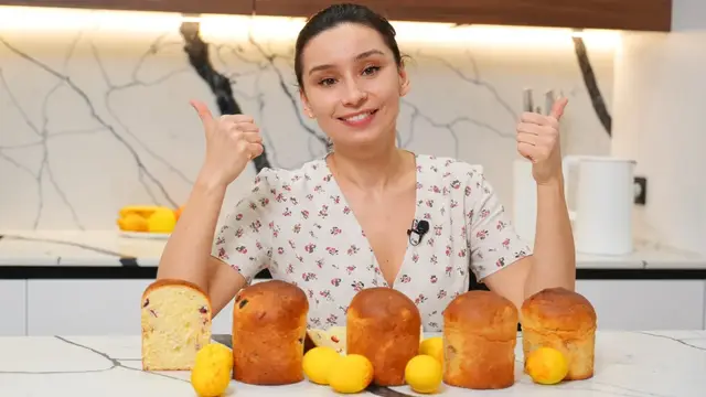 Вкусная паска на желтках