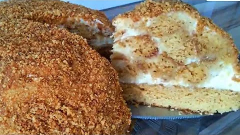 Сочный и нежный медовик без раскатки коржей