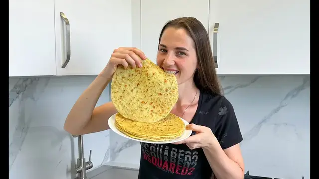 Супер лепешки на кефире с сыром и укропом на сковороде