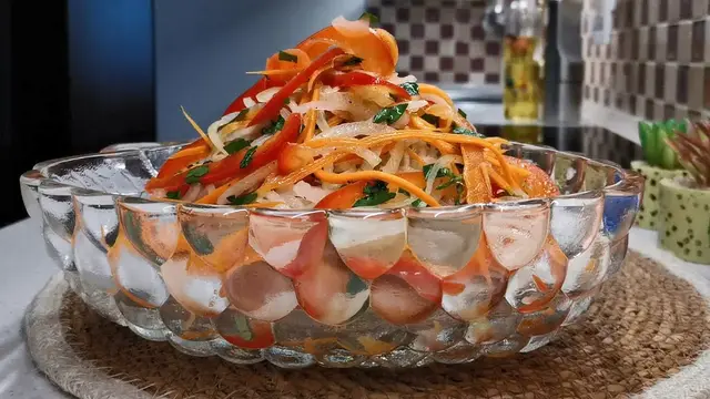 Вкусные салаты с редькой
