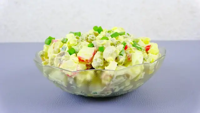 Салаты с крабовыми палочками