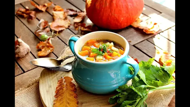 Очень вкусный суп из тыквы